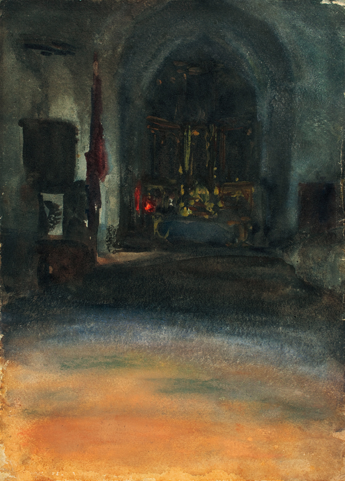  约翰·辛格·萨金特John Singer Sargent —— 水彩054